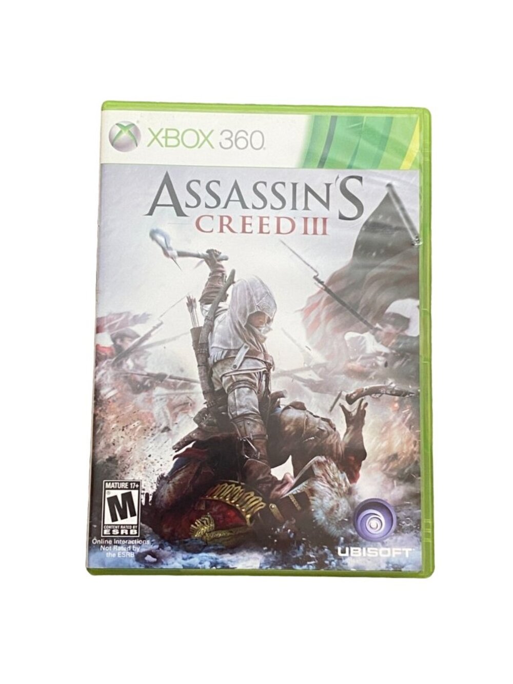 XBOX 360 Assassin's Creed III Video Game-Rated M-GUC